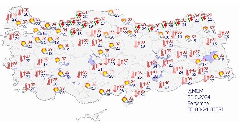 Aşırı sıcaklar kavuracak! Gölgede bile 42 derece olacak - Resim: 12