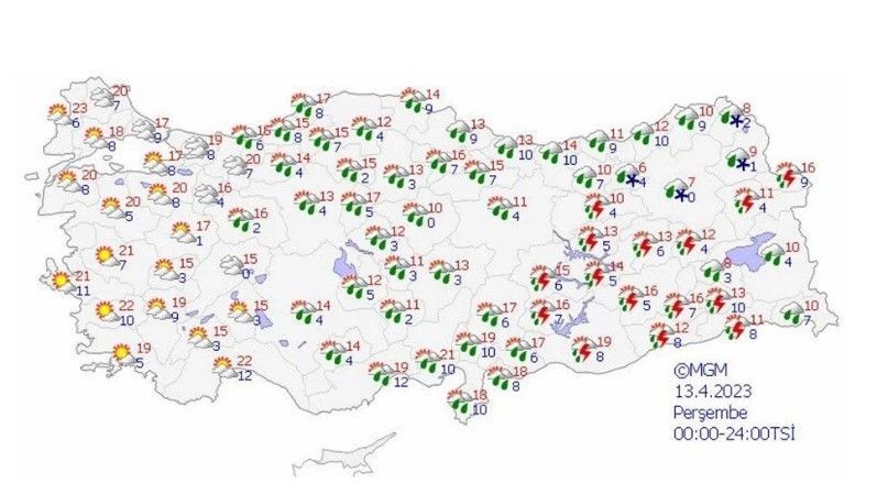 Meteoroloji'den deprem bölgesi ve 15 il için uyarı! Bu hafta nasıl olacak? - Resim: 13