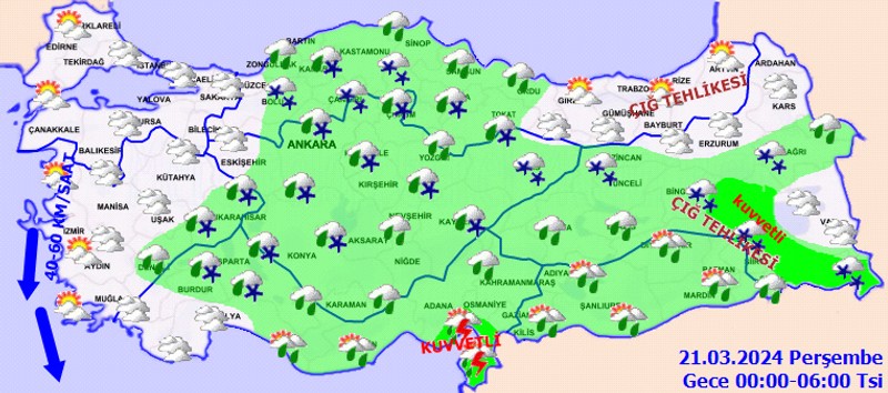 Bugün hava nasıl olacak 20 Mart 2024? Yağışlar ne kadar sürecek? Meteorolojiden kuvvetli yağış ve rüzgar uyarısı! - Resim : 5