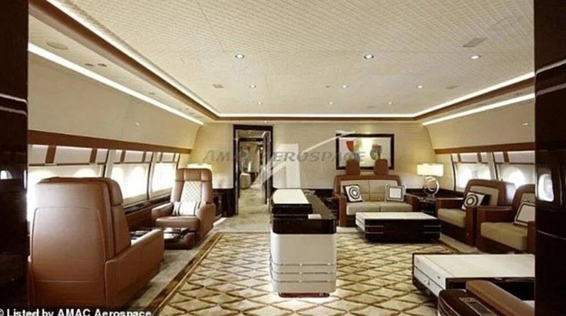 Katar Trump'a 400 milyon dolarlık jet hediye etti: Uçan saray görüntülendi - Resim: 6