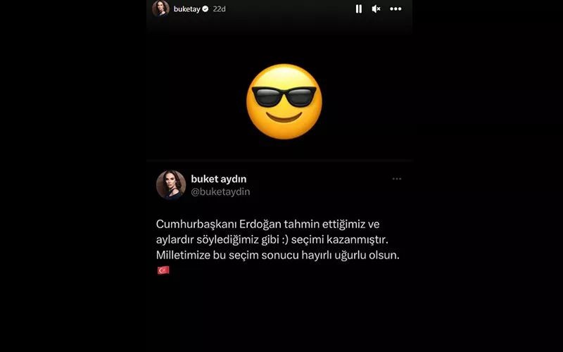 Ünlü isimlerden seçim sonuçları sonrası Cumhurbaşkanı Erdoğan’a tebrik mesajları - Resim: 1