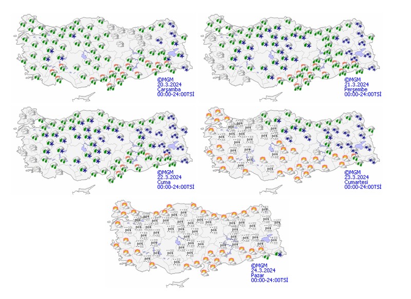 Bugün hava nasıl olacak 20 Mart 2024? Yağışlar ne kadar sürecek? Meteorolojiden kuvvetli yağış ve rüzgar uyarısı! - Resim : 2