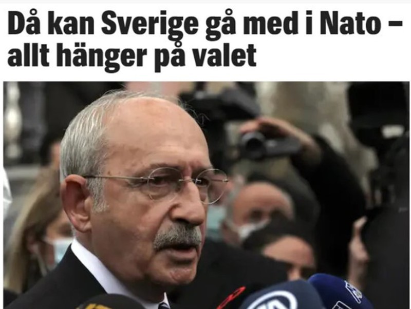 İsveç gazetesi Kemal Kılıçdaroğlu seçimleri kazanırsa NATO üyesi olabileceklerini yazdı - Resim : 4