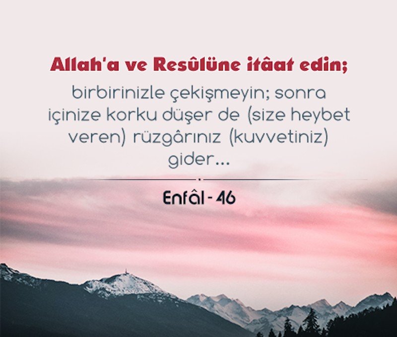 Enfal Suresi Oku! Enfal Suresi Türkçe okunuşu, Arapça yazılışı, meali, konusu, fazileti - Resim : 3