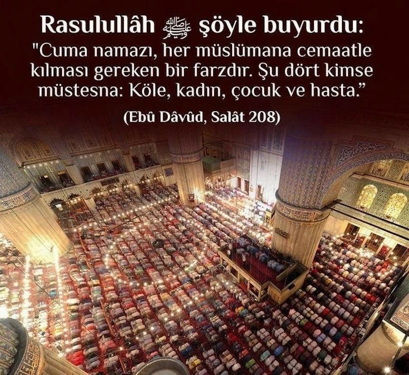 CUMA NAMAZI SAATLERİ | Bugün cuma namazı saat kaçta? 26 OCAK 2024 Diyanet İstanbul, Ankara, İzmir ve il il cuma namazı vakitleri - Resim : 2