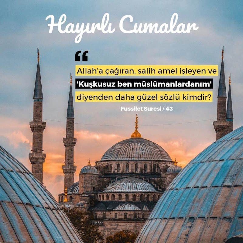 Anlamlı, özgün, en yeni, en güzel resimli cuma mesajları | Ayetli, hadisli, dualı, farklı, kısa ve uzun cuma mesajları - Resim: 7