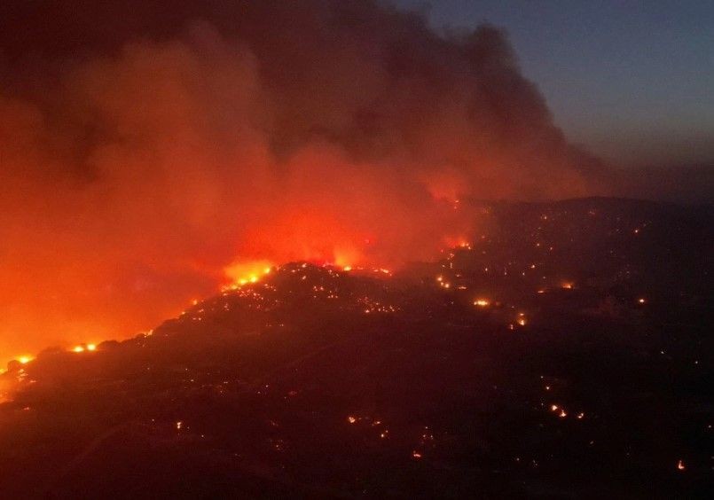 Rodos kül oldu! Orman yangını 7. gününde! 'Durum daha kötüleşebilir' - Resim: 65