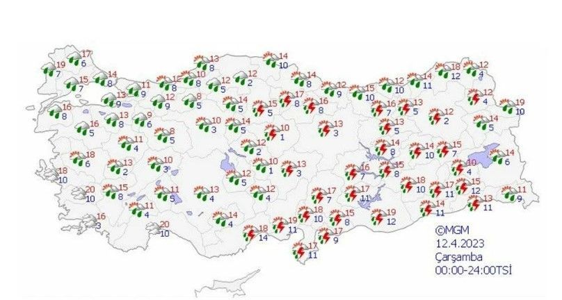 Meteoroloji'den deprem bölgesi ve 15 il için uyarı! Bu hafta nasıl olacak? - Resim: 12
