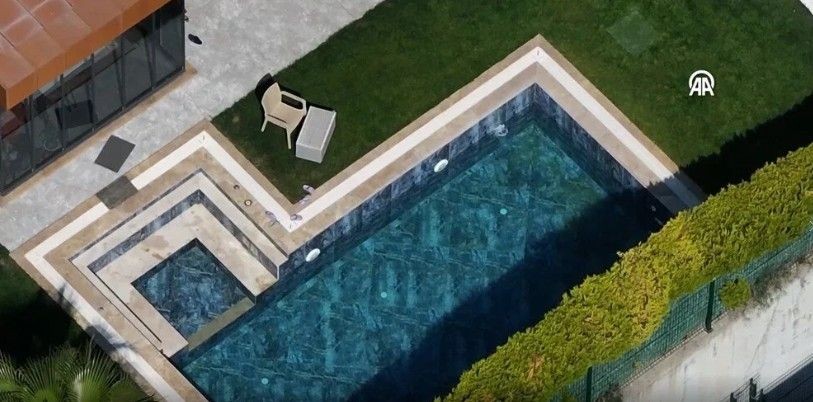 Ferdi Zeyrek'in elektrik akımına kapıldığı ev drone ile görüntülendi - Resim: 2