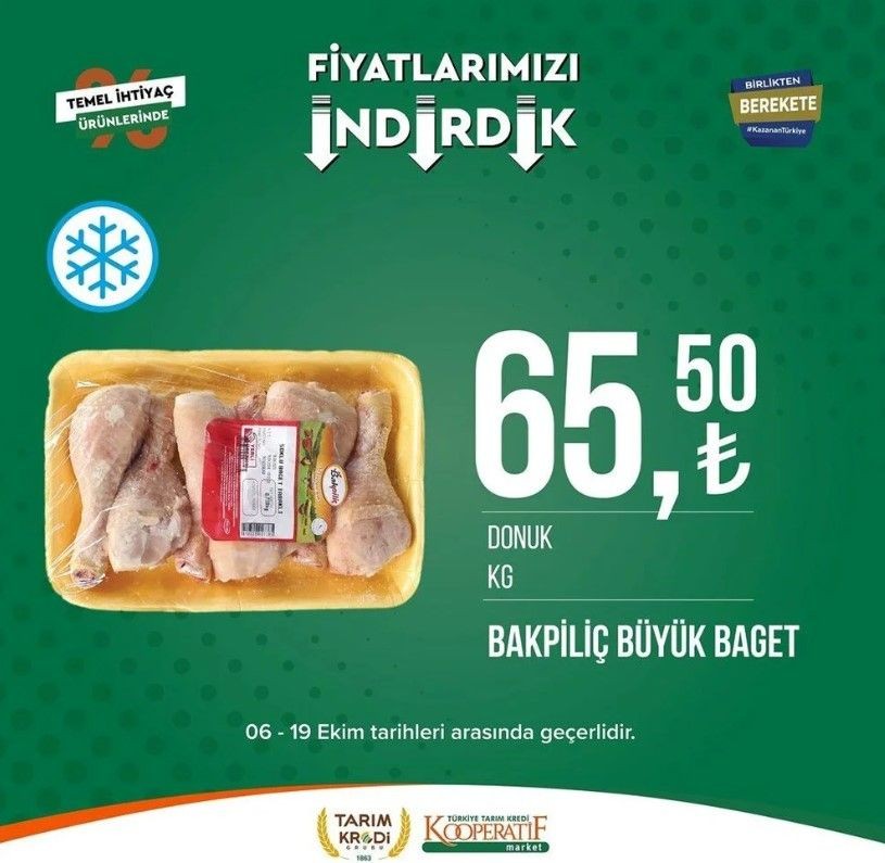 Yüzde 50 indirim bugün başladı! Tarım Kredi Kooperatif Market ekim ayına özel indirimli ürünler kataloğu yayınlandı! Et, süt, çay, hijyen malzemesi... - Resim: 68