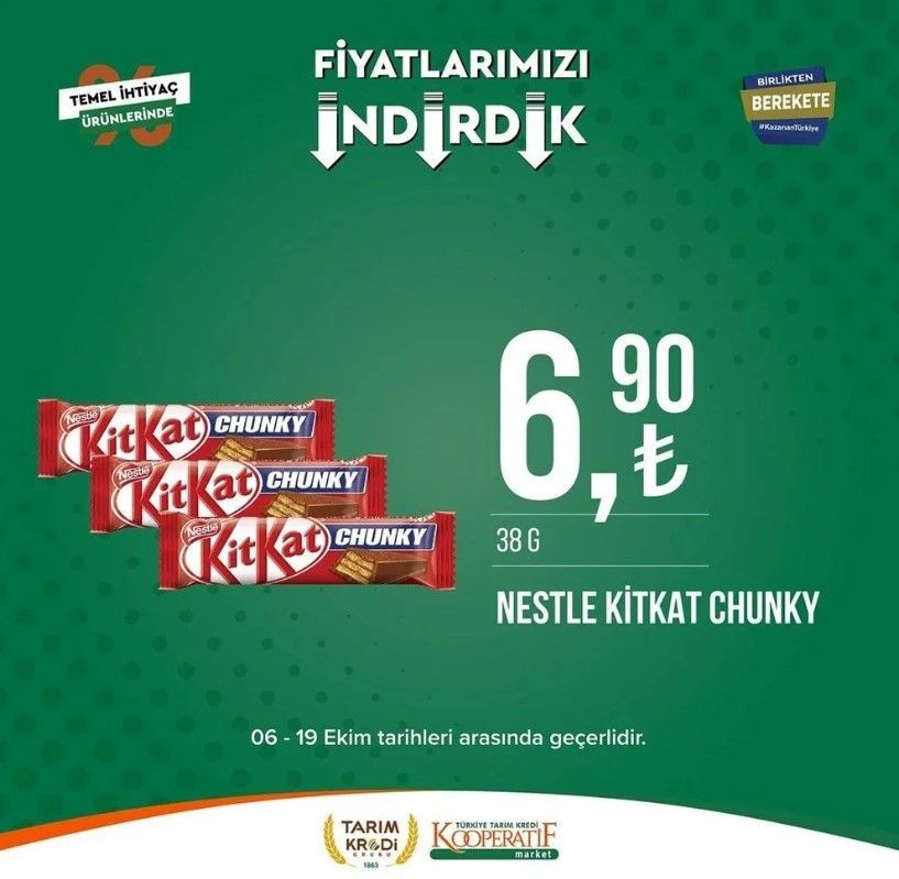 Yüzde 50 indirim bugün başladı! Tarım Kredi Kooperatif Market ekim ayına özel indirimli ürünler kataloğu yayınlandı! Et, süt, çay, hijyen malzemesi... - Resim: 66