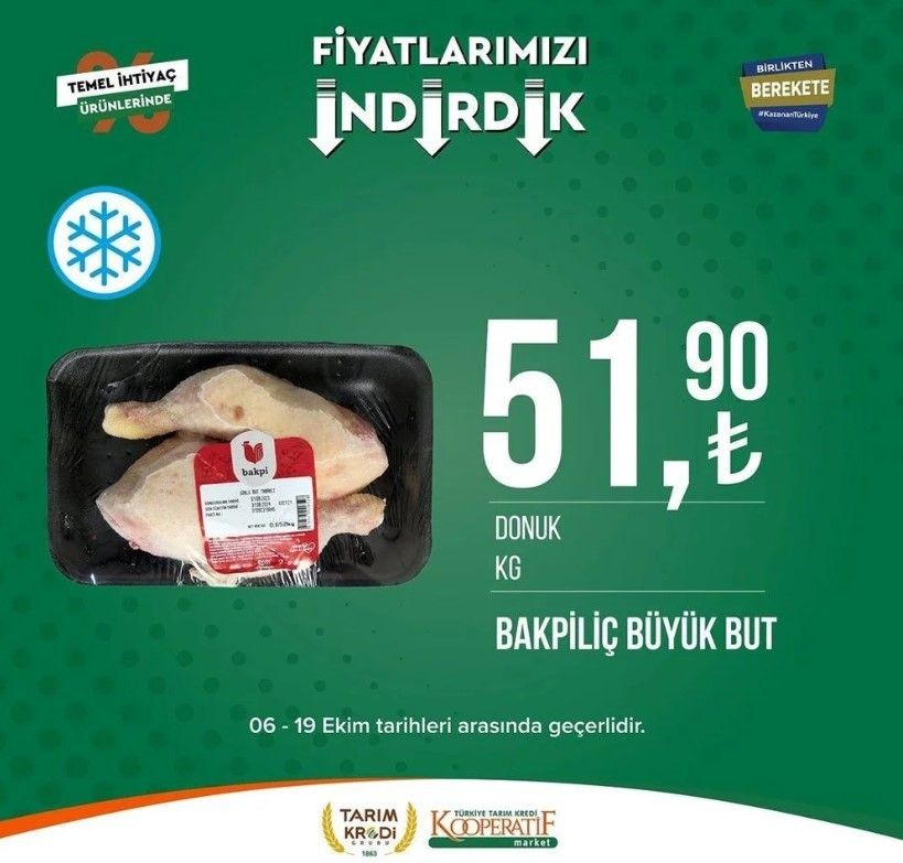 Yüzde 50 indirim bugün başladı! Tarım Kredi Kooperatif Market ekim ayına özel indirimli ürünler kataloğu yayınlandı! Et, süt, çay, hijyen malzemesi... - Resim: 69