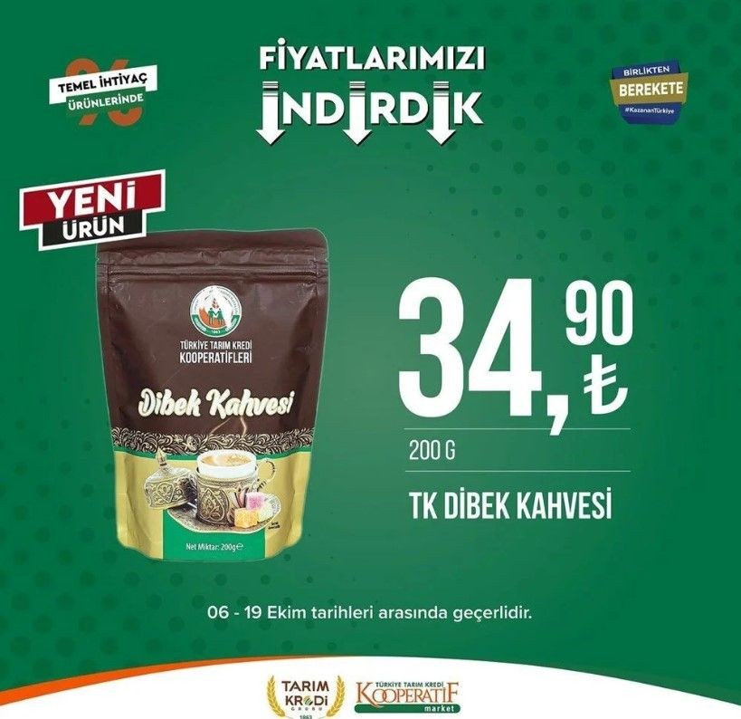 Yüzde 50 indirim bugün başladı! Tarım Kredi Kooperatif Market ekim ayına özel indirimli ürünler kataloğu yayınlandı! Et, süt, çay, hijyen malzemesi... - Resim: 77
