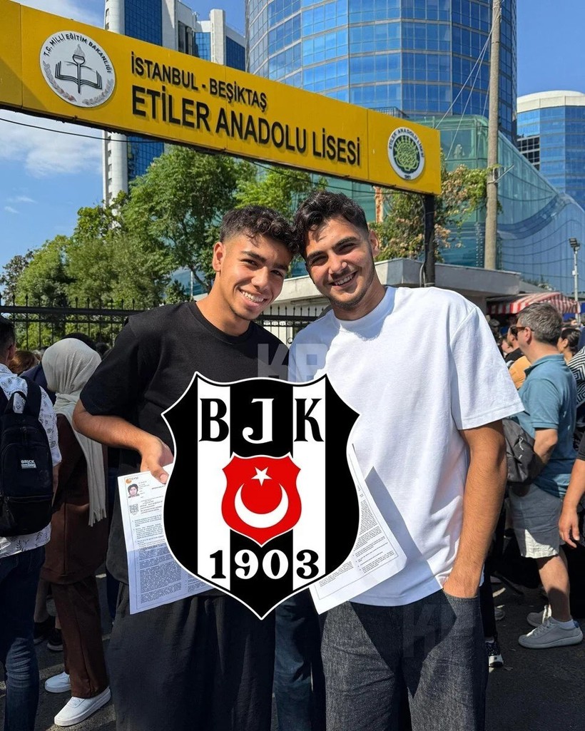 Ajax’ın peşindeki Beşiktaşlı genç yıldız bu kez YKS'de ter döktü - Resim : 1