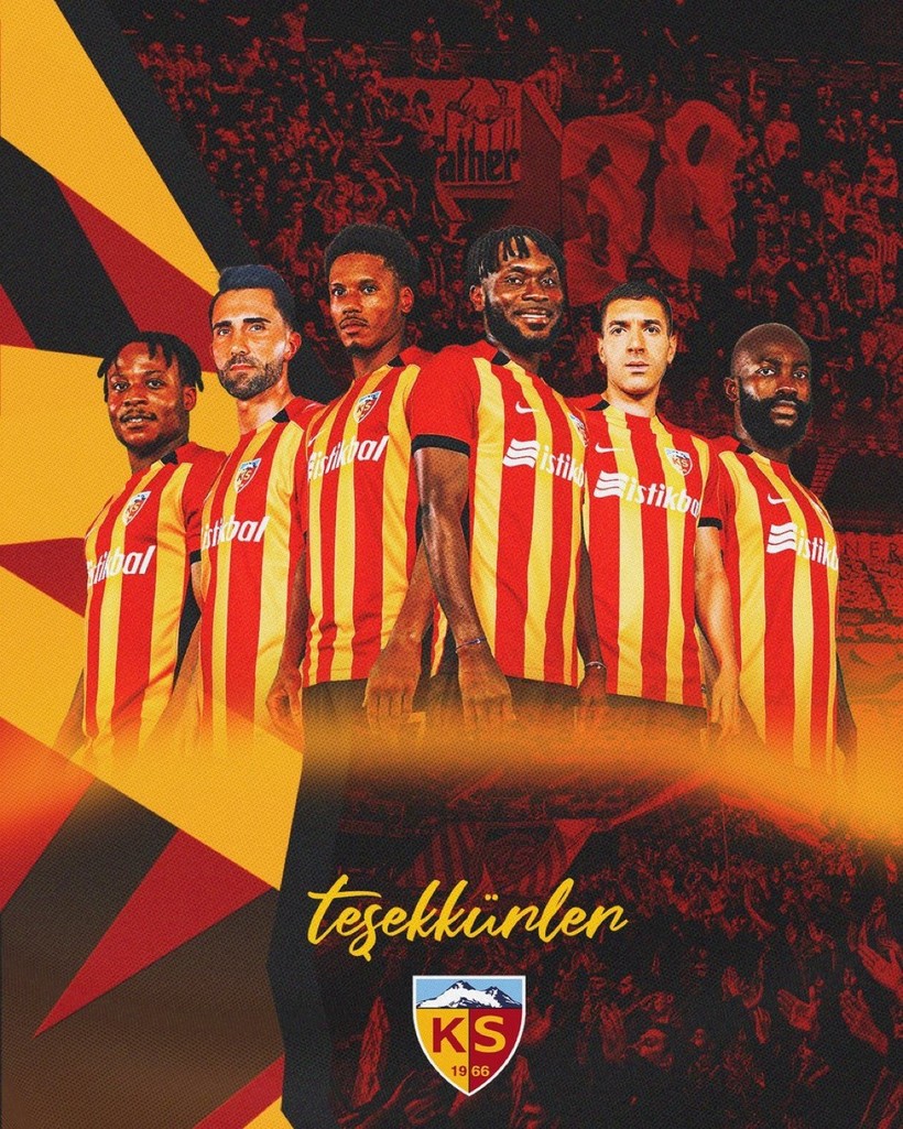 Kayserispor, 6 futbolcu ile yollarını ayırdı - Resim : 1