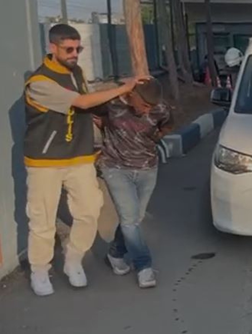 Konum şaşırtmadı: Kırmızı ışıkta duran kamyondan karpuz çaldı - Resim : 3