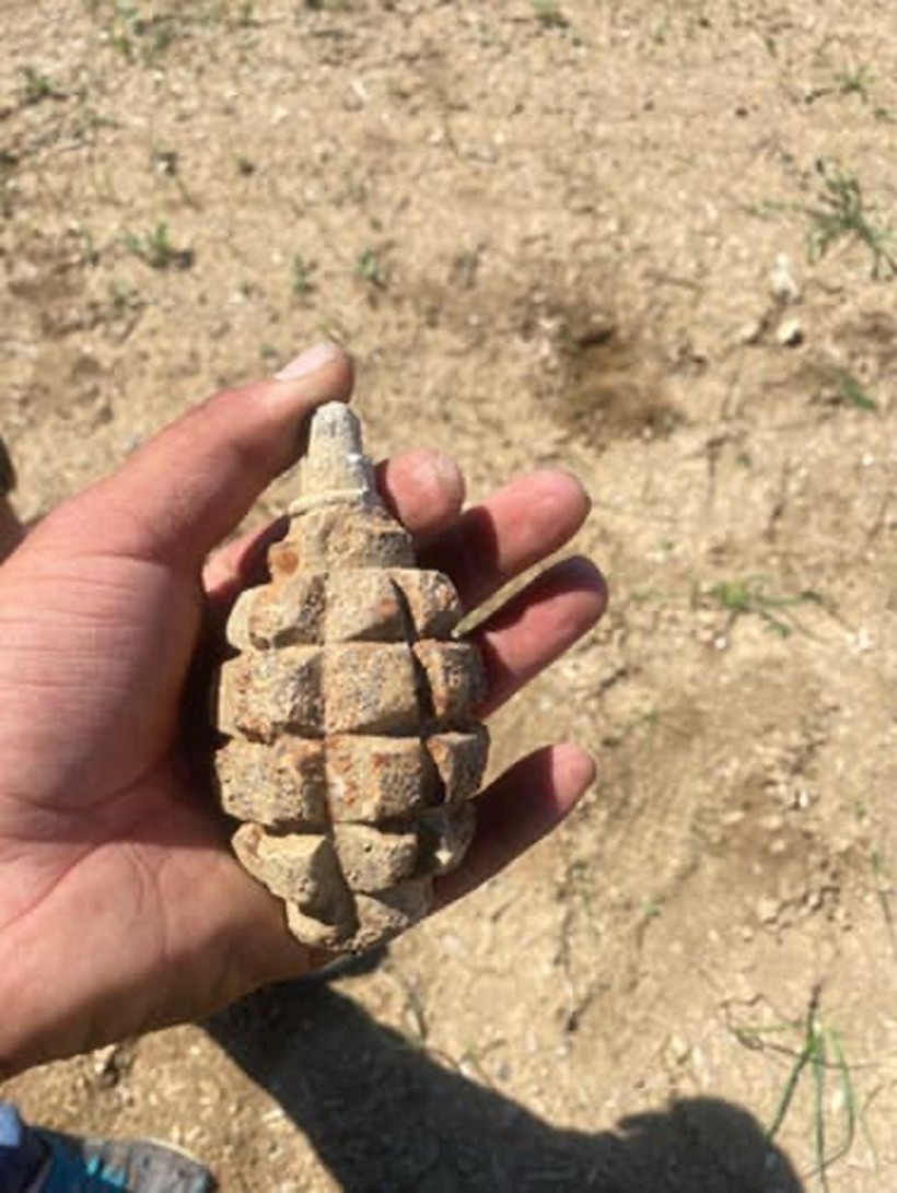 Ankara’da 104 yıllık patlamamış el bombası bulundu - Resim : 2