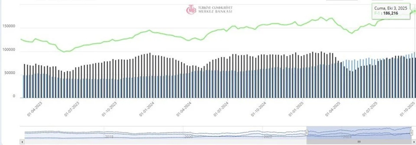 Merkez bankasının rezervleri rekor kırdı - Resim : 2