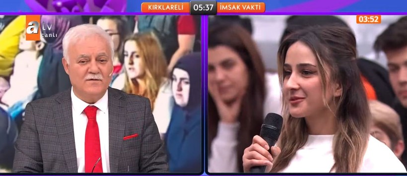 Nihat Hatipoğlu'nun programında genç kızın sorduğu soru gündem oldu - Resim: 4