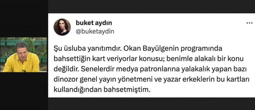 Cüneyt Özdemir Buket Aydın'a saldıran Özgür Demirtaş'a tepki gösterdi: Erkeklere diyemediğini kadınlara söylüyor - Resim : 3