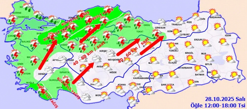 Deprem bölgesinde sağanak etkili: Bugün hava nasıl olacak? - Resim: 5