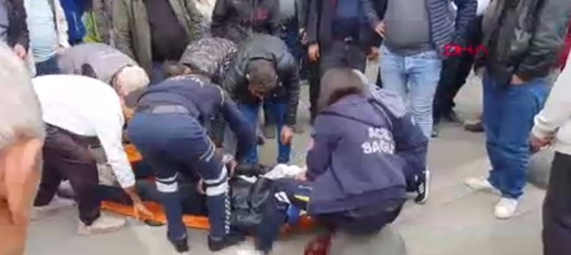 Tokat'ta sokak ortasında keserli saldırı kamerada - Resim: 5