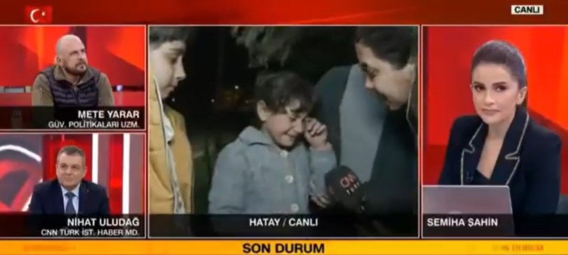 Fulya Öztürk'ün sorusuna gülücüklerle cevap vermeye başlayan Hatay'daki depremin küçük tanığı Defne, o anları hatırlayınca yutkunamadı: Unutamıyorum... - Resim: 5