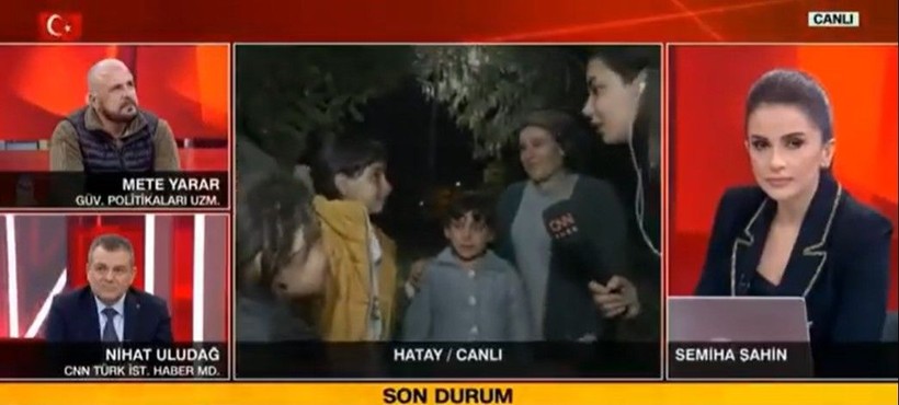 Fulya Öztürk'ün sorusuna gülücüklerle cevap vermeye başlayan Hatay'daki depremin küçük tanığı Defne, o anları hatırlayınca yutkunamadı: Unutamıyorum... - Resim: 8