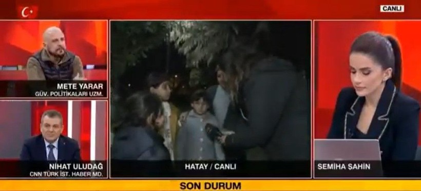 Fulya Öztürk'ün sorusuna gülücüklerle cevap vermeye başlayan Hatay'daki depremin küçük tanığı Defne, o anları hatırlayınca yutkunamadı: Unutamıyorum... - Resim: 9