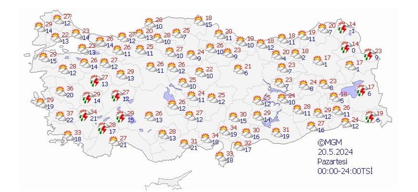 Bugün hava nasıl olacak? Yağışlar ne kadar sürecek? İşte Meteoroloji'nin 5 günlük hava durumu tahmini - Resim: 16
