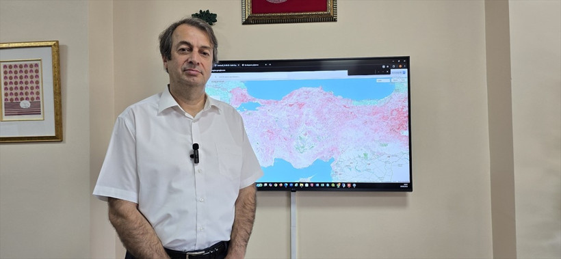  Zonguldak'ta uydu verilerinden yararlanılarak geliştirilen yazılımla Türkiye'nin 