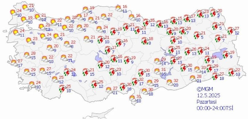 Meteoroloji açıkladı! Rusya'dan serin hava geliyor - Resim: 8