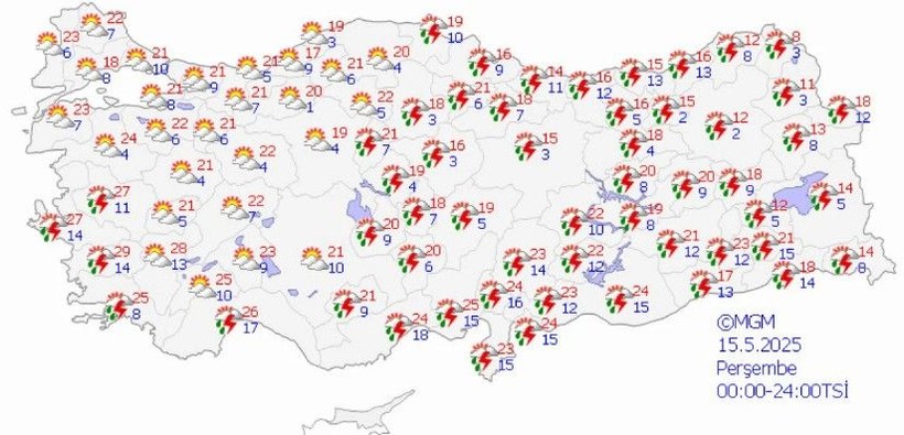 Meteoroloji açıkladı! Rusya'dan serin hava geliyor - Resim: 11