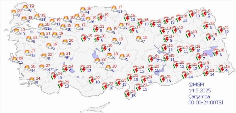 Meteoroloji açıkladı! Rusya'dan serin hava geliyor - Resim: 10