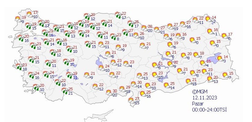 İstanbul'un beklediği yağışlar başladı! Meteoroloji'den 5 günlük hava durumu tahmini geldi! Gök gürültülü sağanak yağış uyarısı geldi - Resim: 14