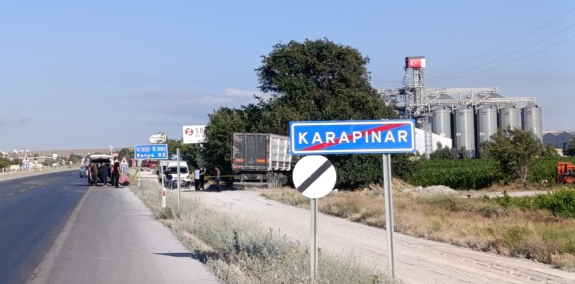 Konya'da kesik baş cinayeti! Öldürdü TIR'ın içine koyup ateşe verdi - Resim : 1
