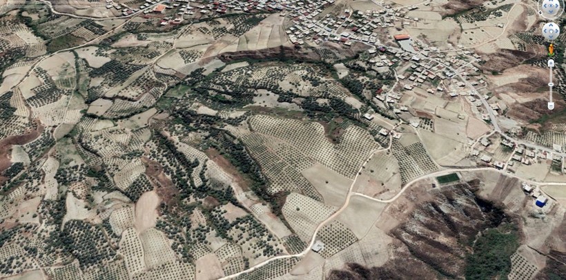 Hatay’daki 500 metrelik dev yarık uzaydan gözüküyor - Resim: 3