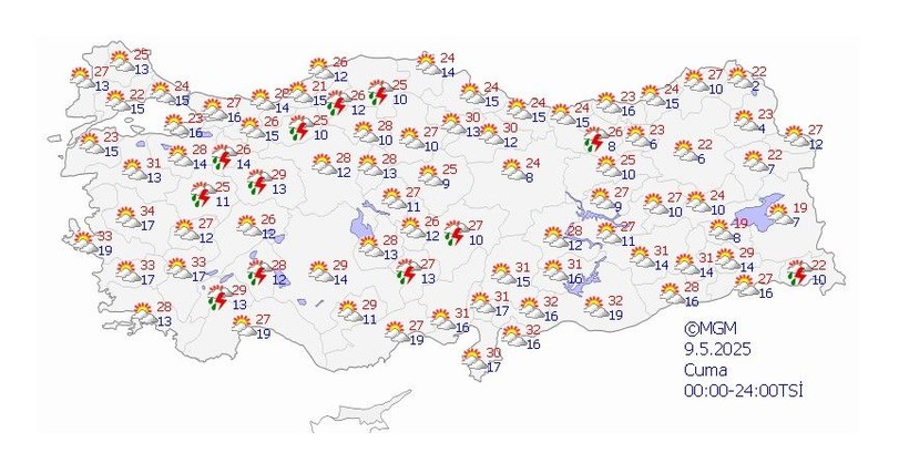Meteoroloji hafta sonu için uyardı: Yağışlar geri geliyor - Resim: 6