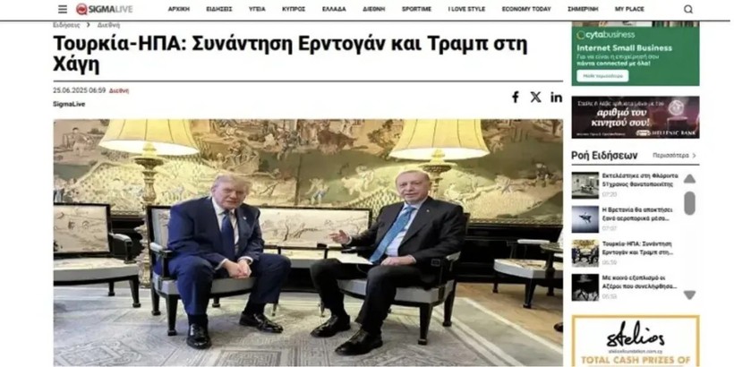 Cumhurbaşkanı Erdoğan NATO'da: Trump ile görüşmesi dünya basınında - Resim : 1