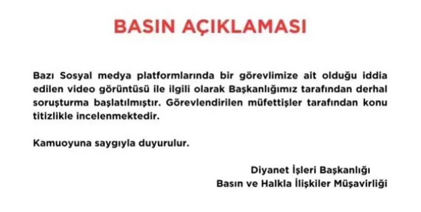 Diyanet'te 270 bin dolarlık rüşvet iddiasına soruşturma başlatıldı - Resim : 1
