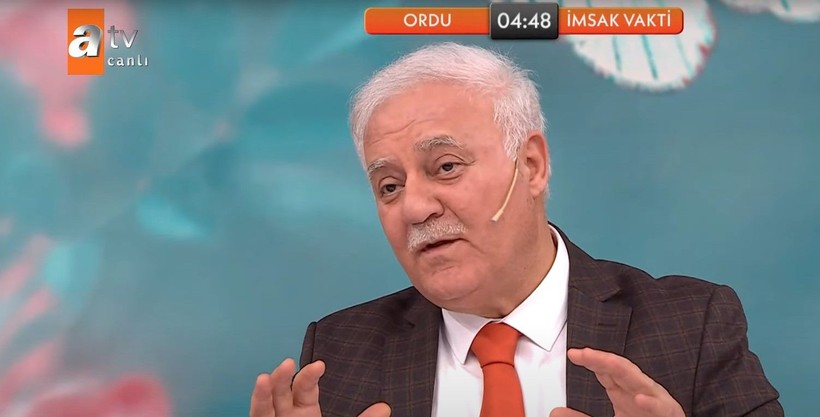 Nihat Hatipoğlu'na sorulan özel hayat sorusu programa damga vurdu: Bunun günahı ona mı yazılır bana mı hocam? - Resim: 3