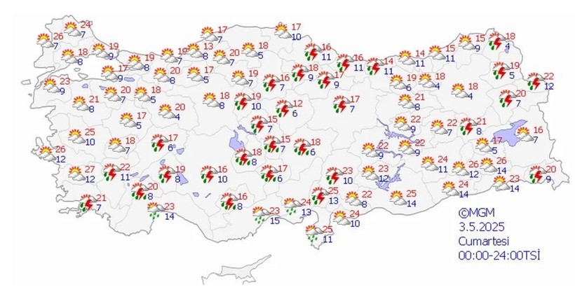 Baharın gelişini Meteoroloji duyurdu: Soğuklar gidiyor, güneş açıyor - Resim : 1