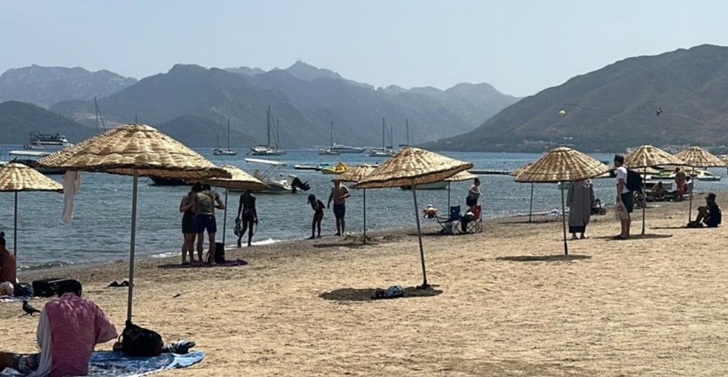 Marmaris'te sıcaklık 50 dereceye dayandı! - Resim : 1