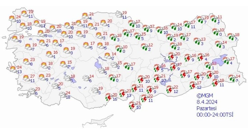 Bayram tatilinde hava nasıl olacak? Tatilciler dikkat sıcaklıklar düşüyor - Resim: 8