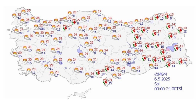 Baharın gelişini Meteoroloji duyurdu: Soğuklar gidiyor, güneş açıyor - Resim : 4