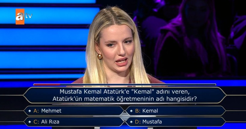 Kim Milyoner Olmak İster'de gündem olan Atatürk sorusu! Yanlış cevap verince... - Resim: 5