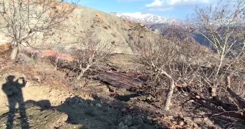 Malatya'nın Doğanşehir ilçesinde bir sokak deprem sonrası meydana gelen heyelanda yok oldu - Resim: 12