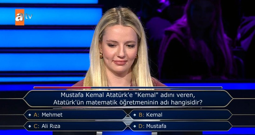 Kim Milyoner Olmak İster'de gündem olan Atatürk sorusu! Yanlış cevap verince... - Resim: 2