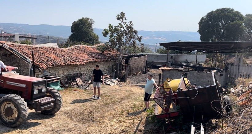 Çanakkale'de alevlerin arasında kaldı ölümden döndü! Dehşet anları anlattı: Yukarıdan ateş yağıyordu - Resim: 24