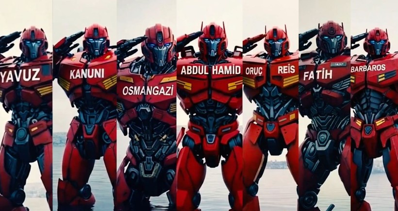Fatih, Yavuz, Kanuni ve Abdülhamid Han için özel tanıtım: Enerjinin kahramanları denizlerin Transformers'ı - Resim: 8